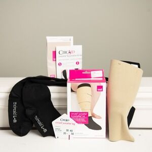 Medi CircAid Juxtalite Lower Leg System NEW Calf 20-50 mmHg (Medium) Edema Wrap